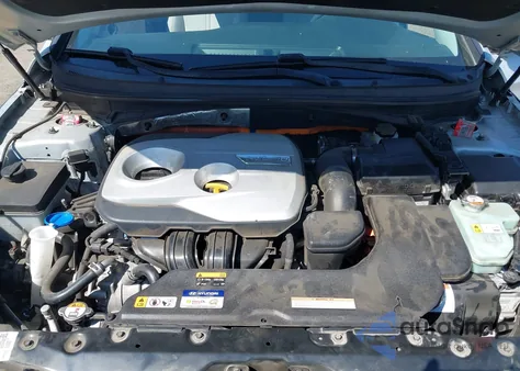 2017 Hyundai Sonata Hybrid Se from USA, damaged, VIN KMHE24L12HA054011